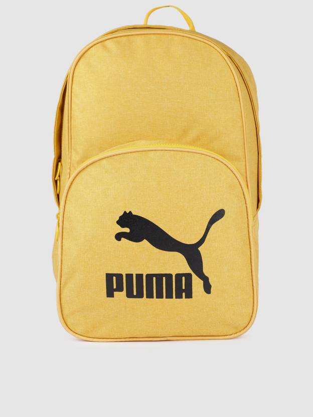 yellow puma backpack