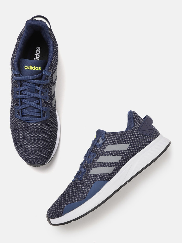 ADIDAS Men Navy Blue Grey SYAN Woven