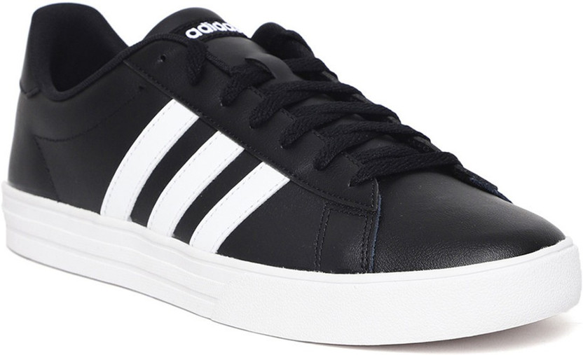 ADIDAS Men Black Daily 2.0 Leather 