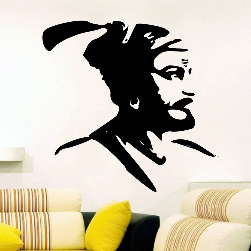 StickMe Chhatrapati Shivaji Maharaj Wall StickerSM276 Price in India