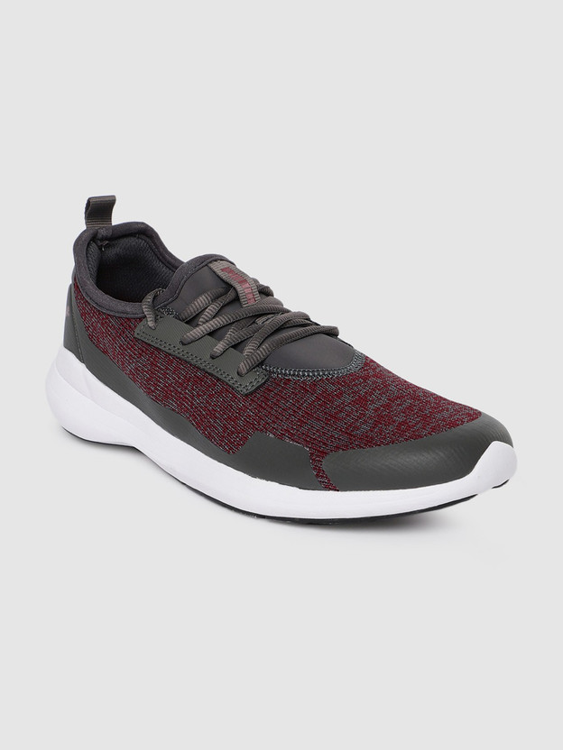 PUMA Men Grey Maroon Stride Evo Idp 