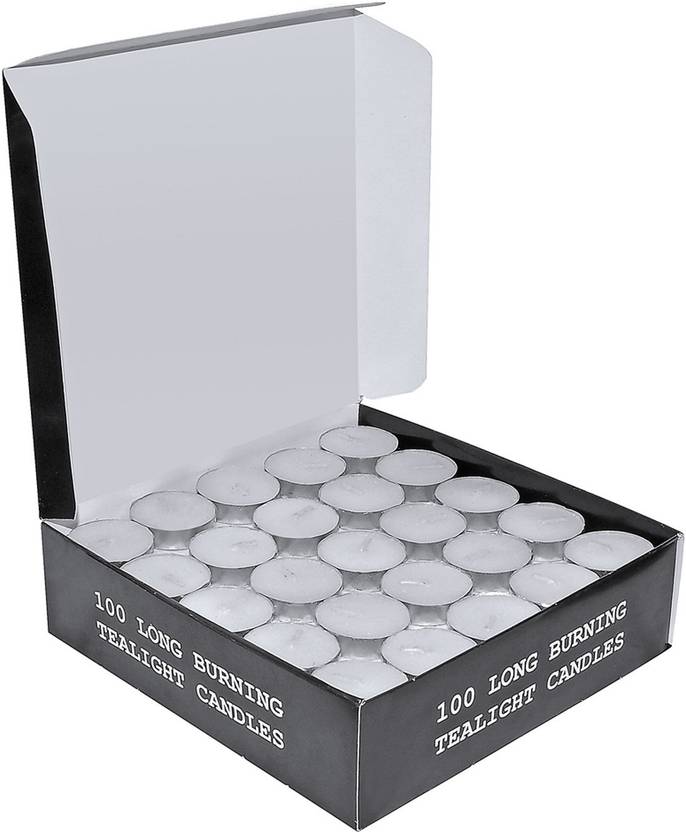 Parkash Candles Tealight Pack Of 100 Candle Price in India Buy