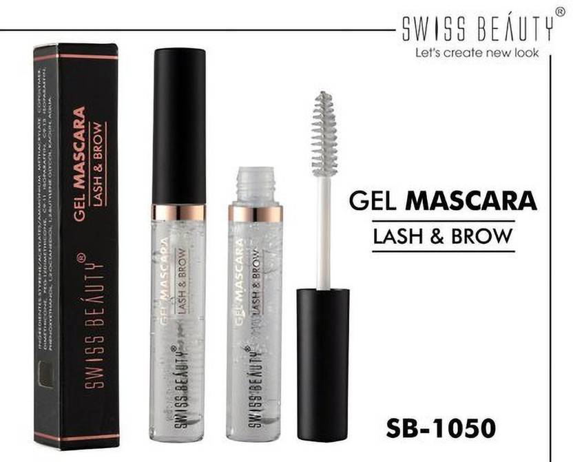 SWISS BEAUTY Clear Gel Mascara Lash & Brow Separates each Lashes and