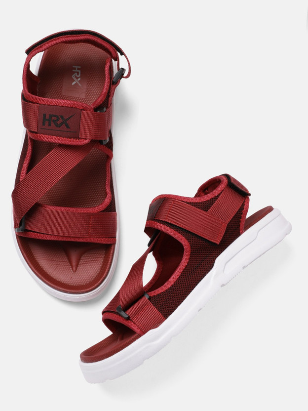 HRX by Hrithik Roshan Men Red Sandals 