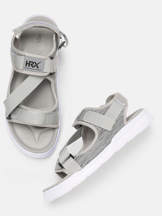 HRX by Hrithik Roshan Men Grey Sandals 