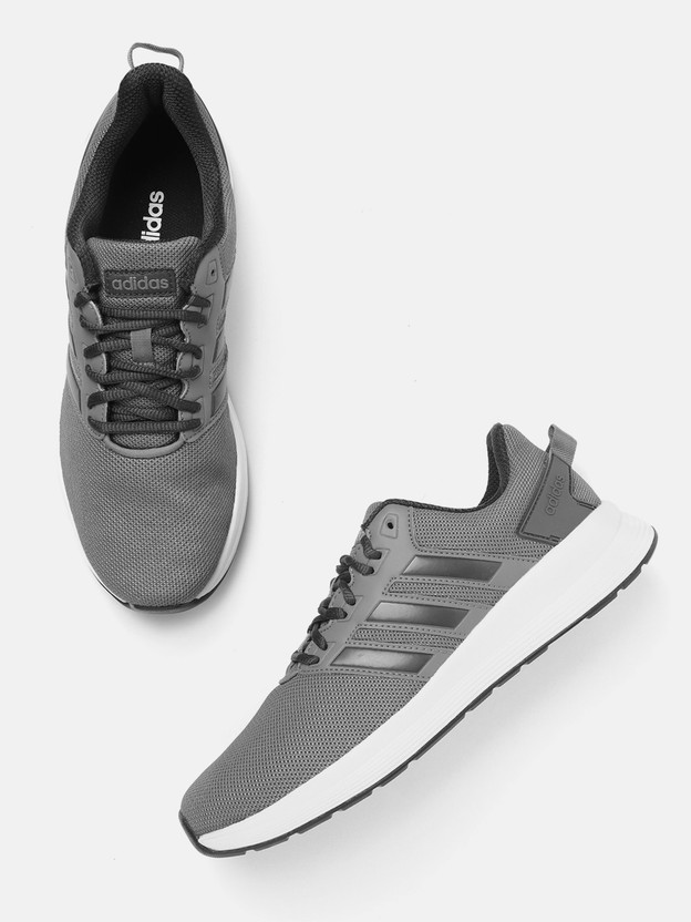 Adidas charcoal running shoes