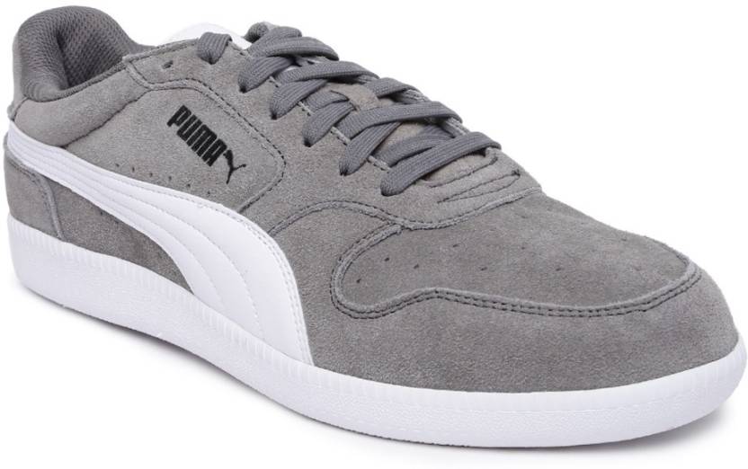 PUMA Men Grey Suede Icra Trainer Sneakers For Men - Buy PUMA Men Grey Suede Icra Sneakers Sneakers For Men Online at Best Price - Shop Online for Footwears in