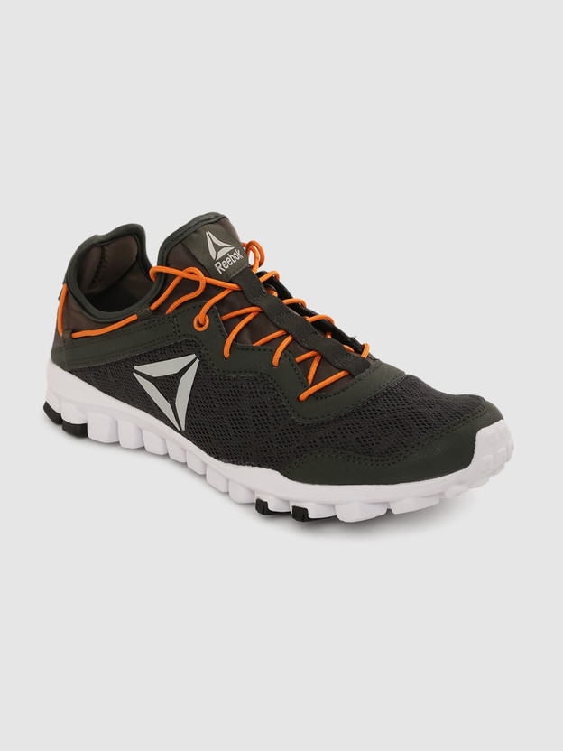 REEBOK Men Olive Brown Solid One Rush 