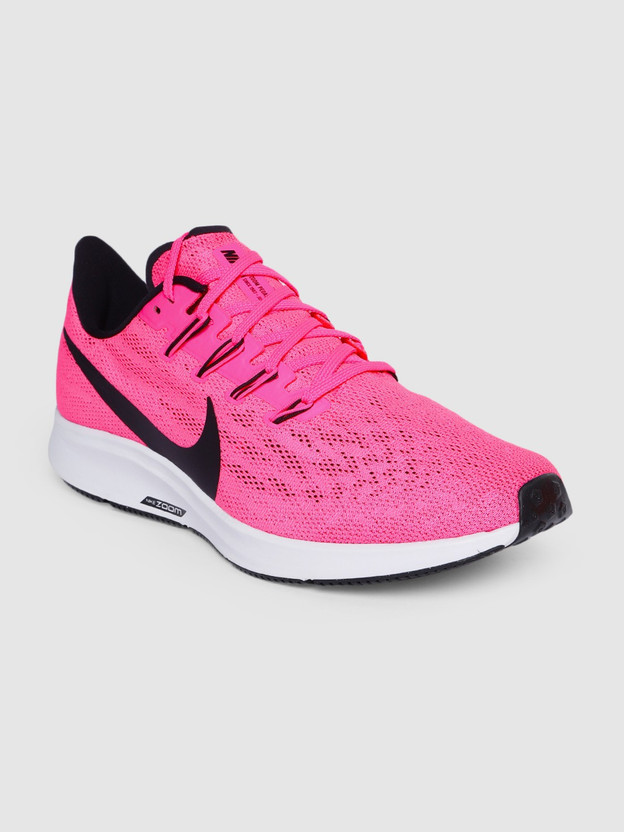 nike pink running shoes mens