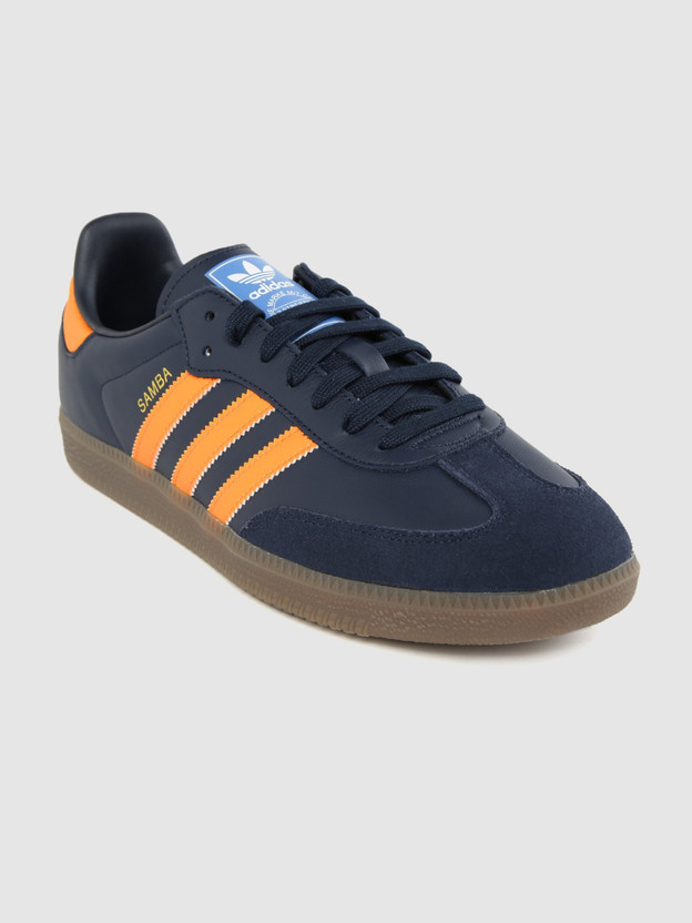 blue samba shoes