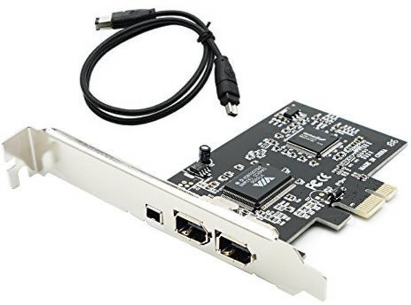 ANDTRONICS Express Firewire PCIe Card with VIA chipset 6 pin 4 pin