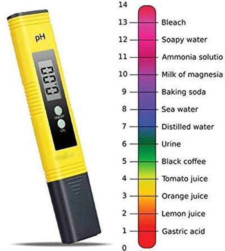 ESSPRON Digital LCD Pocket Pen type pH Meter for water purity testing