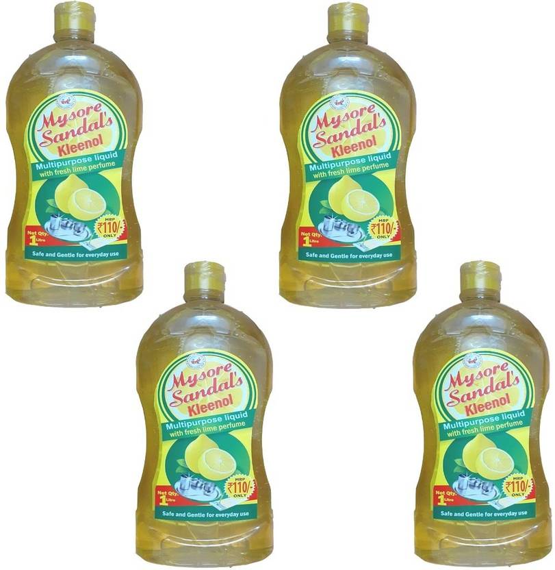 MYSORE SANDAL 4 KLEENOL (UTENSIL CLEANER ) MULTI PURPOSE LIQUID (1 LIT