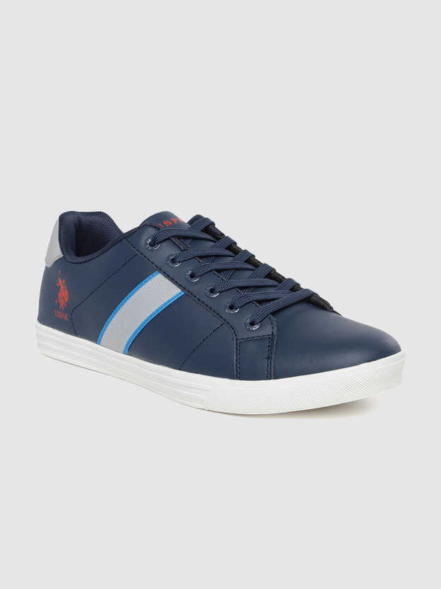 U.S. POLO ASSN. Men Navy Blue Sneakers 