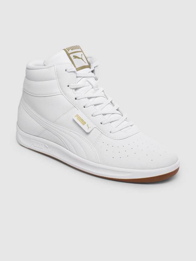 PUMA Men White Pollux Mid-Top Sneakers Sneakers For Men - Buy PUMA Men  White Pollux Mid-Top Sneakers Sneakers For Men Online at Best Price - Shop  Online for Footwears in India |