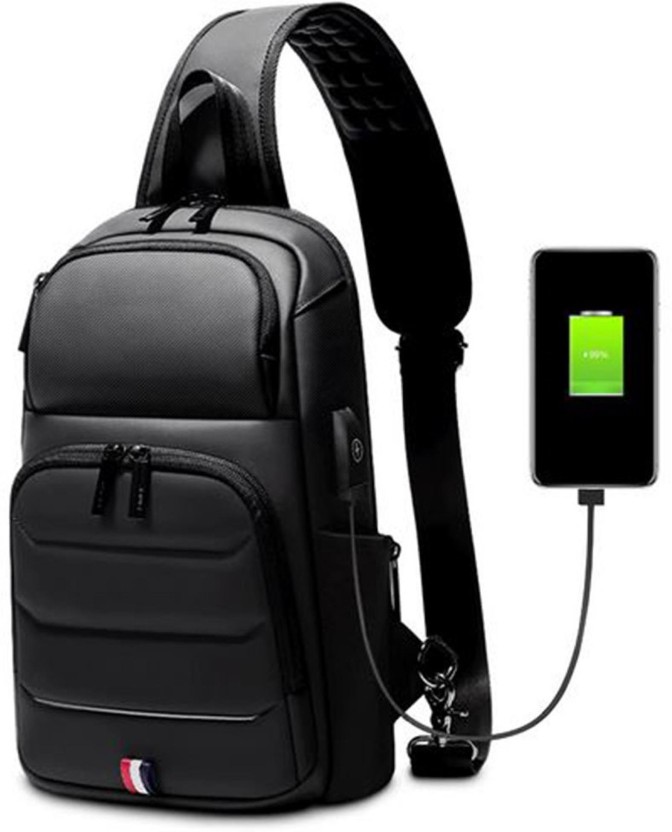 14.1-Inch Laptop Backpack Crossbody Messenger Bag Travel Outdoor Men Women Sling Bags Chest Shoulder Backpacks 