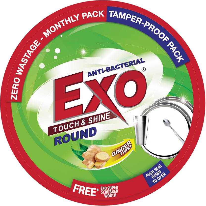 EXO Touch & Shine Round Dishwash Bar Price in India Buy EXO Touch