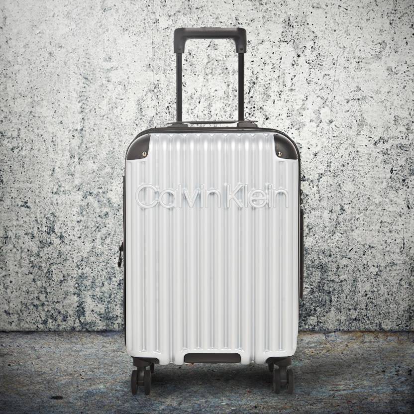 Calvin Klein Land Escape Cabin Suitcase - 20 inch Silver - Price in India |  