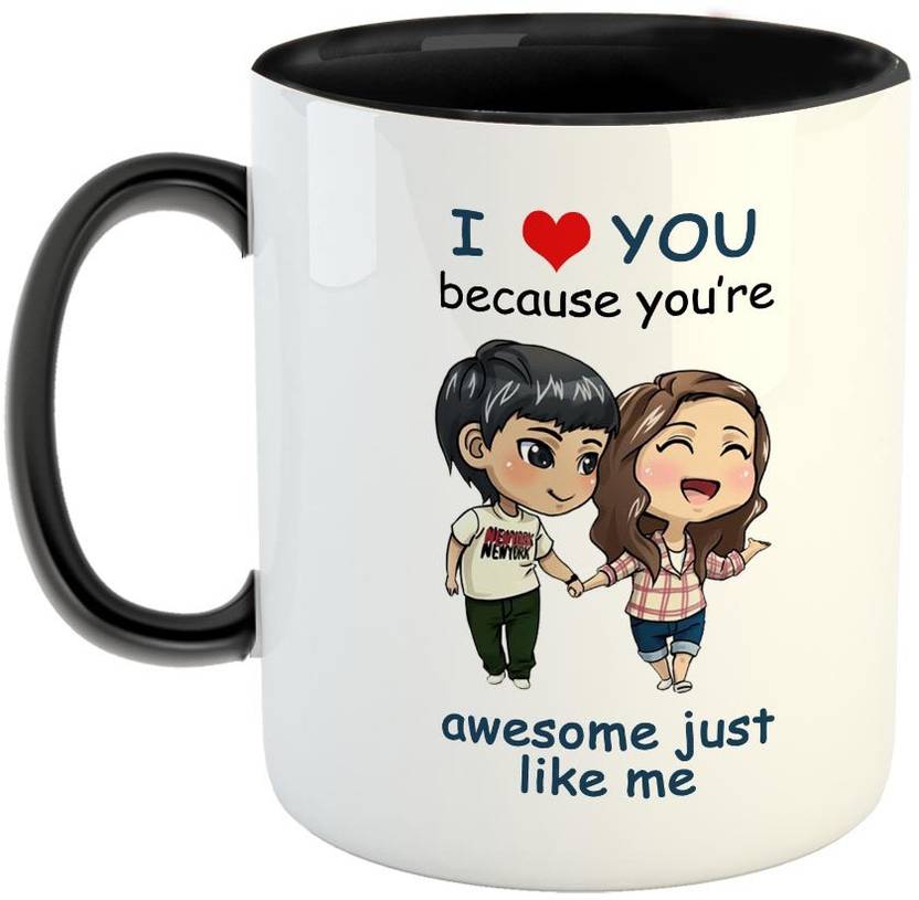 Furnish Fantasy I love you because you are awesome just like me Coffee