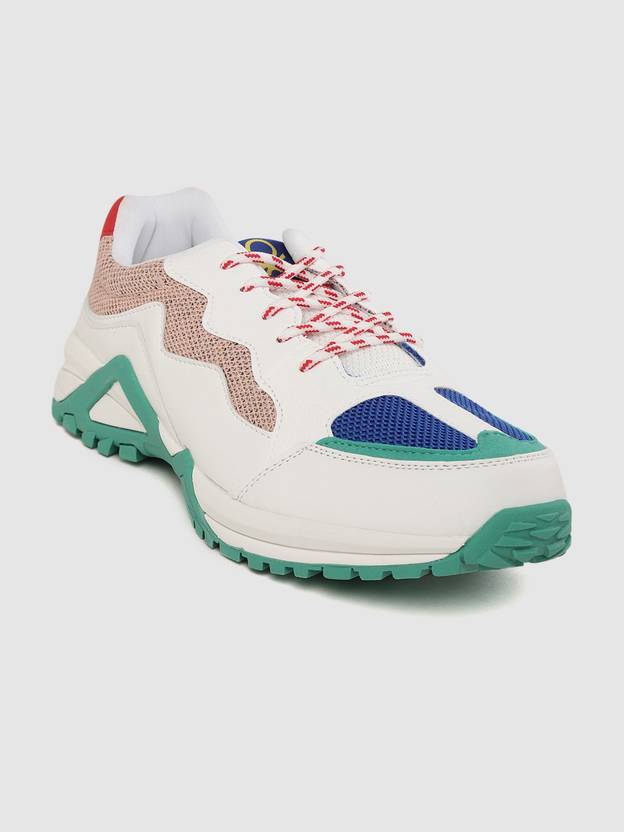 colourblocked sneakers mens