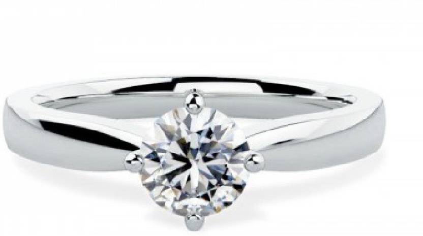 CEYLONMINE American Diamond Stone Finger Ring unheated & Lab ...