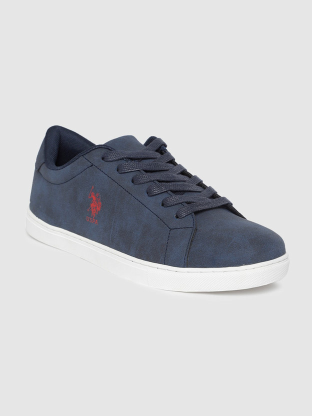 Navy blue polo shoes clearance