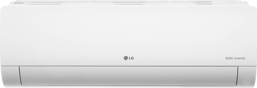 LG 1 Ton 4 Star Split Dual Inverter AC - White  (LS-Q12YNYA, Copper Condenser)