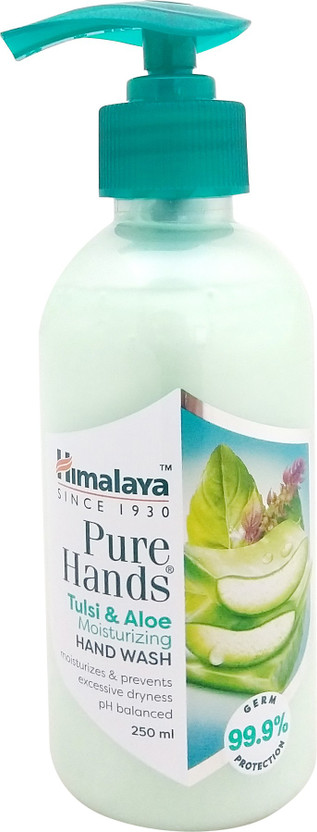 HIMALAYA HIMALAYA Tulsi and Aloe Moisturizing Hand Wash Pump Dispenser(250 ml) - Flipkart Deal
