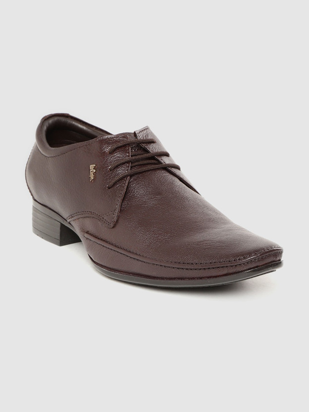 LEE COOPER Men Coffee Brown Solid 