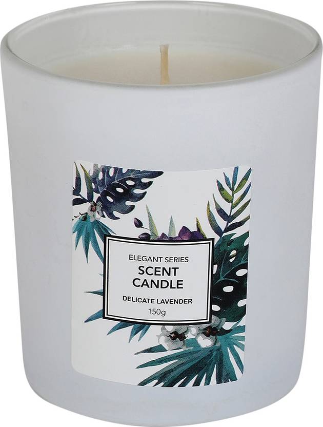 MINISO Elegant Series Scented Candle Delicate Lavender White 36 Hours