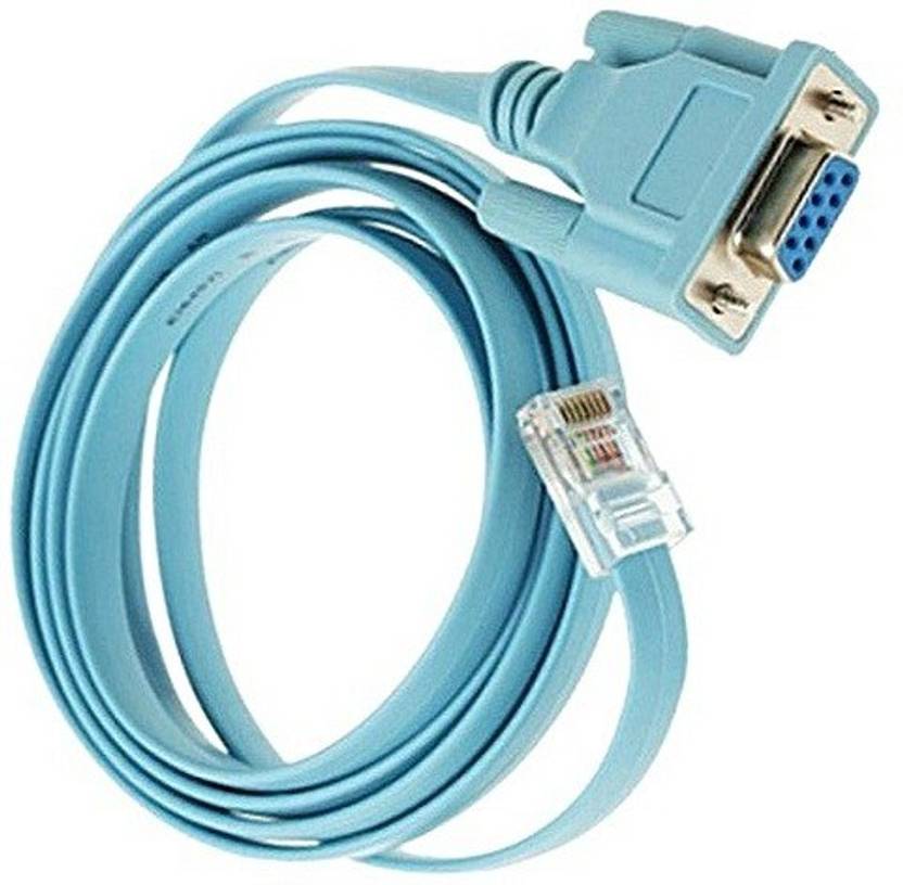 PAC Cable 1.5 m RJ45 TO RS232 DB9 SERIAL CONSOLE CABLE PAC