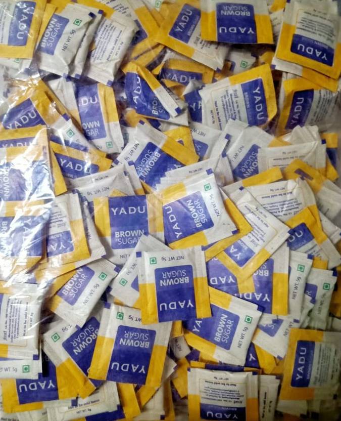 Yadu Brown Sugar Sachets Sugar (1 kg) Sugar Price in India Buy Yadu