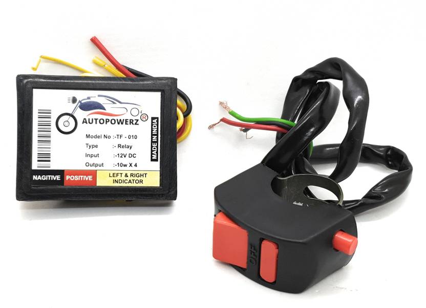 AutoPowerz Front, Side, Rear Flasher Indicator Light for Universal For