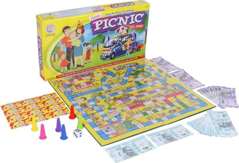 Ratnas Premium Quality Picnic Board game .Fun game for family. Party