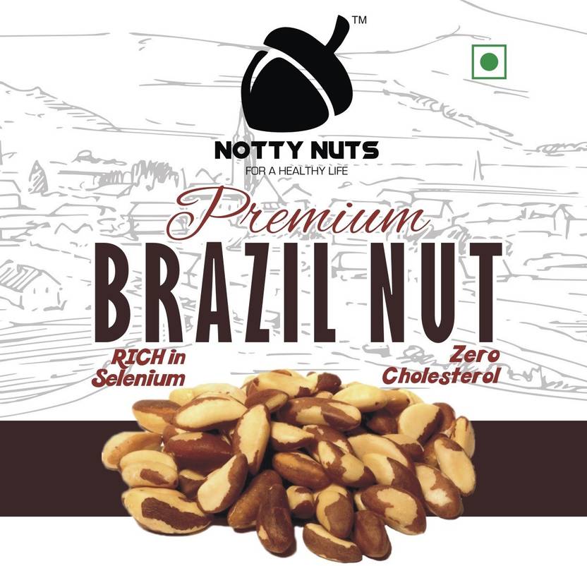 Notty Nuts PREMIUM JUMBO BRAZIL NUTS 1KG (PACK OF 10) Brazil Nuts Price