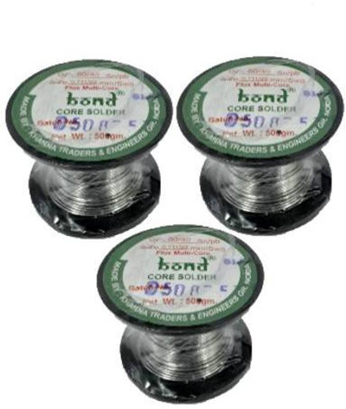 Bond Solder Wire 60/40 Tin/Lead Cored Solder wire swg 22. Weight 50