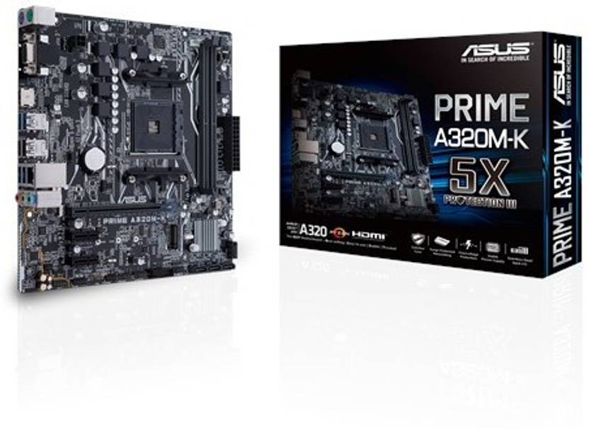 ASUS PRIME A320MK Motherboard ASUS ASUS PRIME A320MK Motherboard ASUS