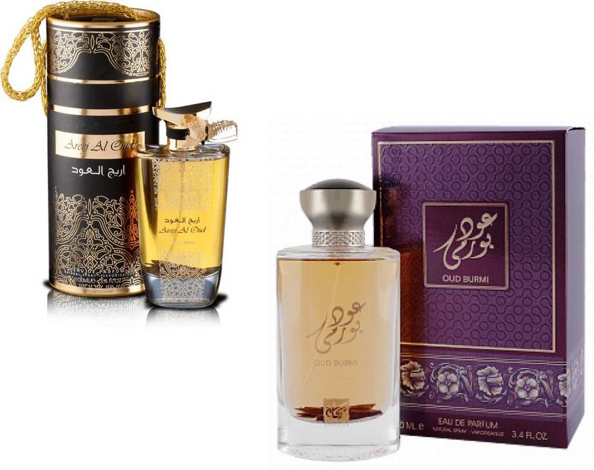 Buy RIHANAH AREEJ AL OUD(100 ML) & OUD BURMI(100 ML) Eau de Parfum