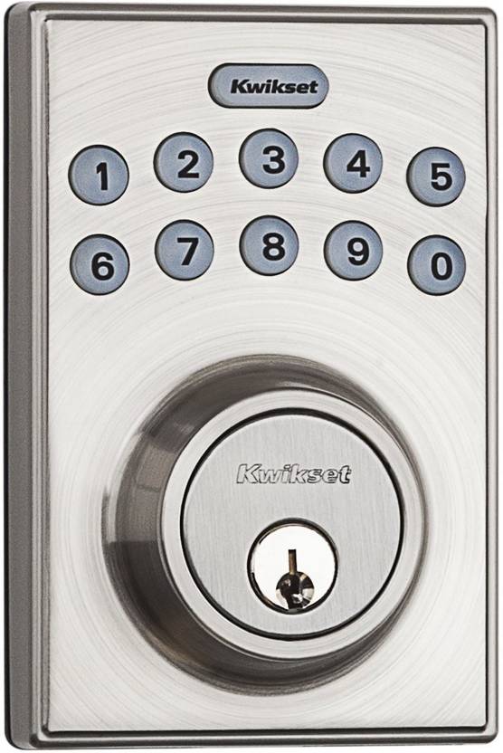 KWIKSET 92640-001 Contemporary Electronic Keypad Single Cylinder De