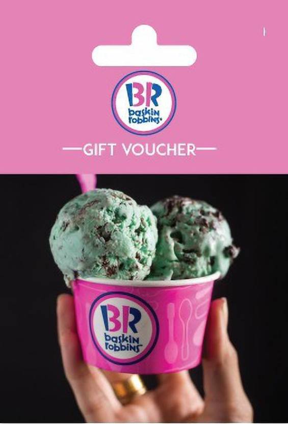 Baskin Robbins Restaurant Physical Gift Card Price in India Buy
