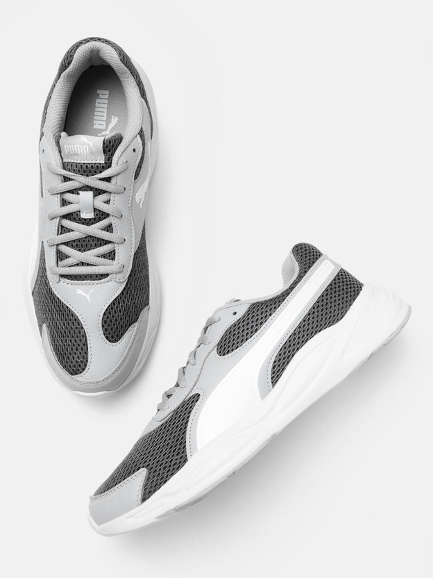 PUMA Unisex Grey 90s Running Shoes 