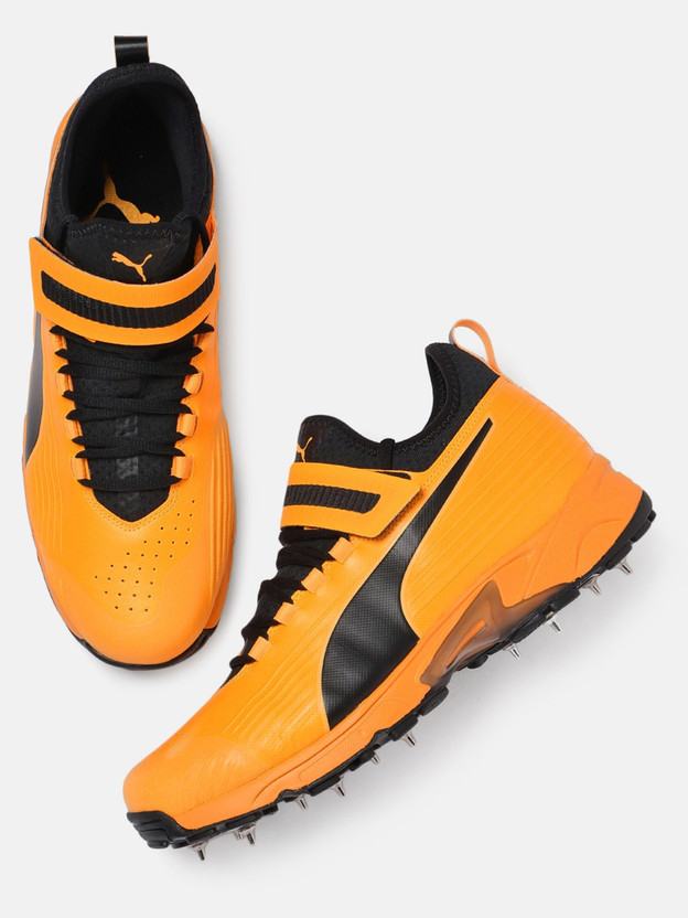 PUMA Men Orange 19.1 Bowling Cricket 