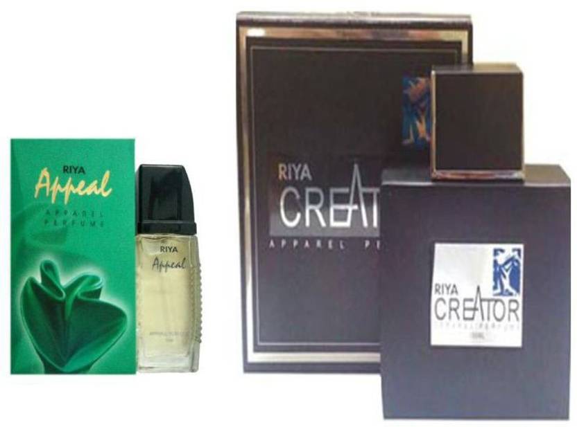Buy RIYA 1 CREATOR PERFUME 100 ML + 1APPEAL PERFUME 30 ML Perfume - 130