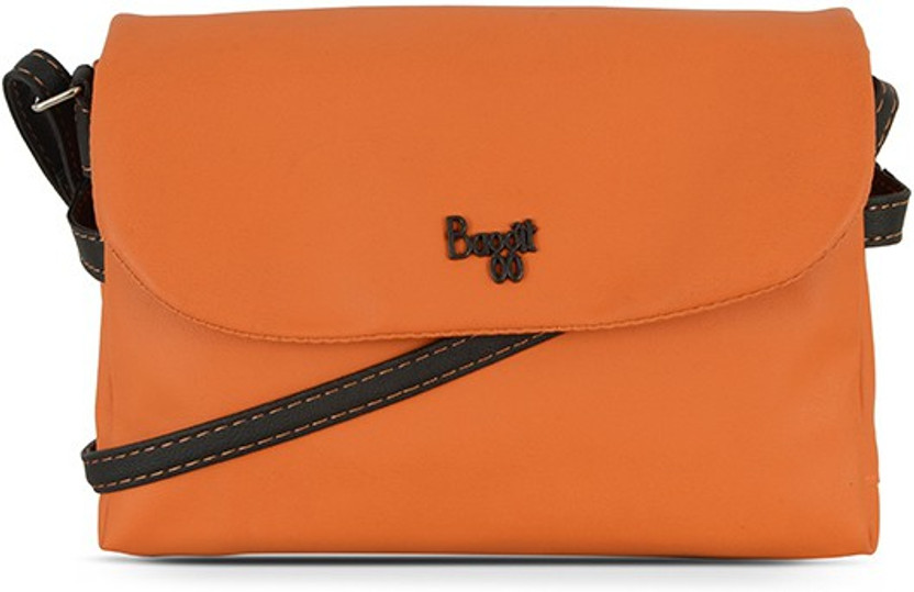 Baggit orange sling bag clearance
