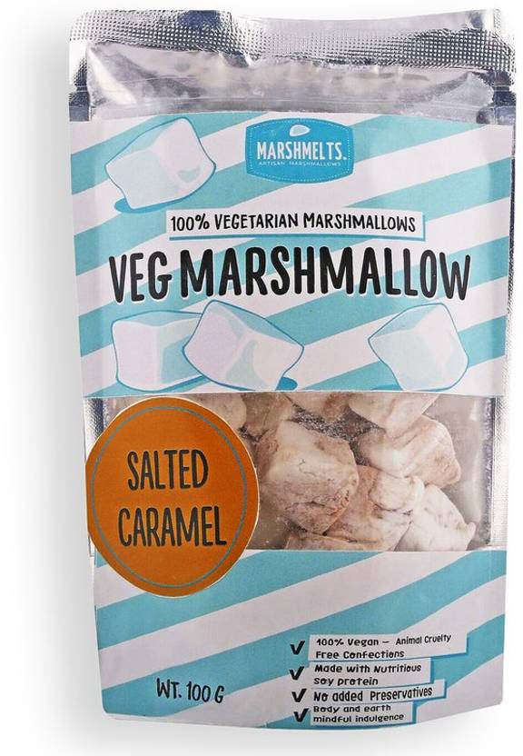 MARSHMELTS GOURMET MARSHMALLOWS Veg Marshmelts Marshmallow Salted