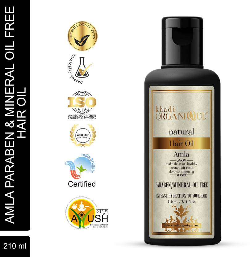 khadi ORGANIQUE Hair Oil (Without Mineral Oil) For Beautiful silky