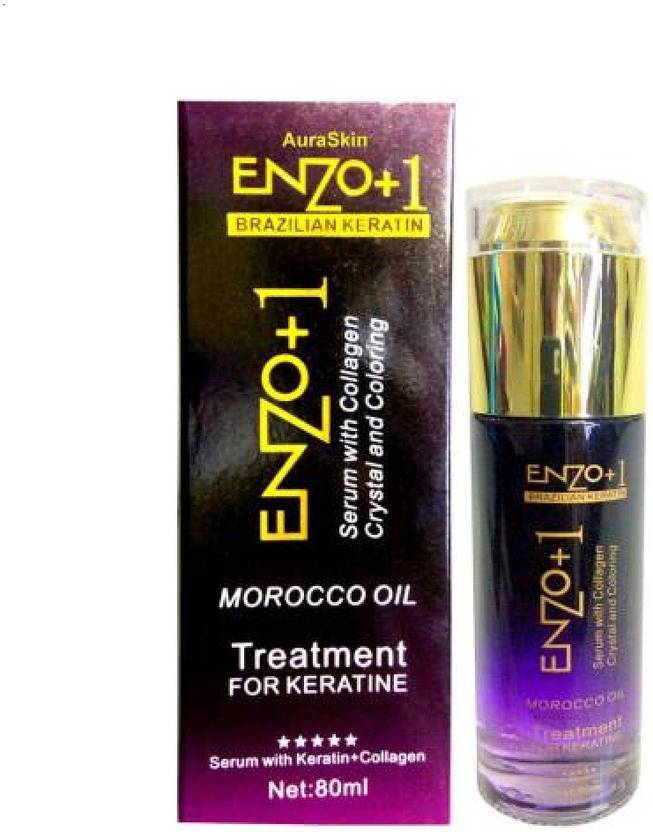 enzo AuraSkin Keratin Hair Serum With Argan Oil Morocco For Hair