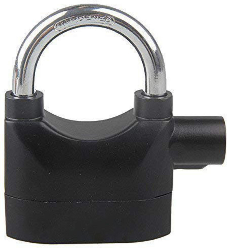 Empire Mart Anti Theft Sensor Alarm Lock , Office and Safety Lock ,Alarm lock Safety Lock Lock(Black)