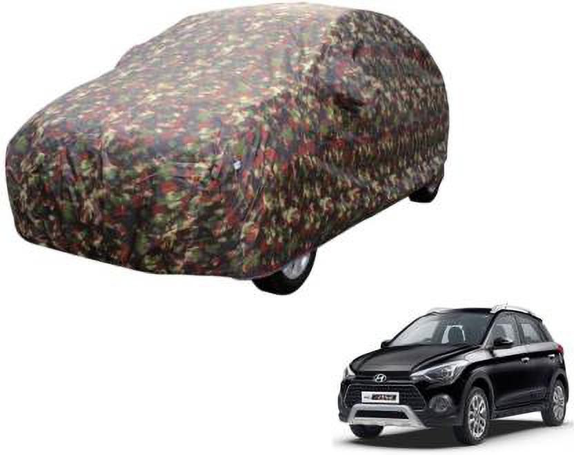online Retail Car Cover For Hyundai i20 Active (Without Mirror Pockets)(Multicolor)
