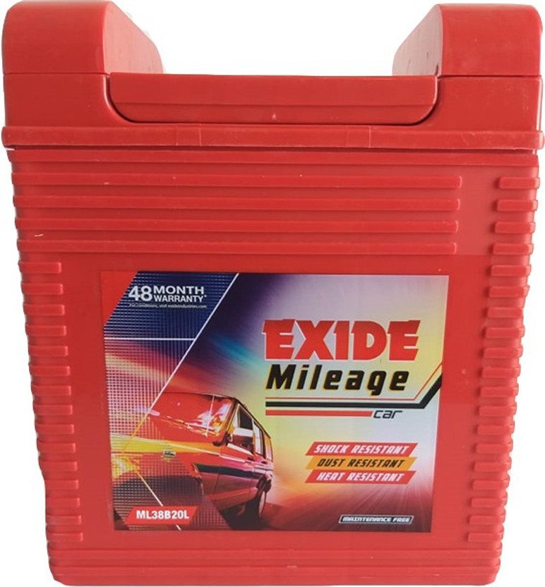 EXIDE ML38B20L 35 Ah Battery for Car